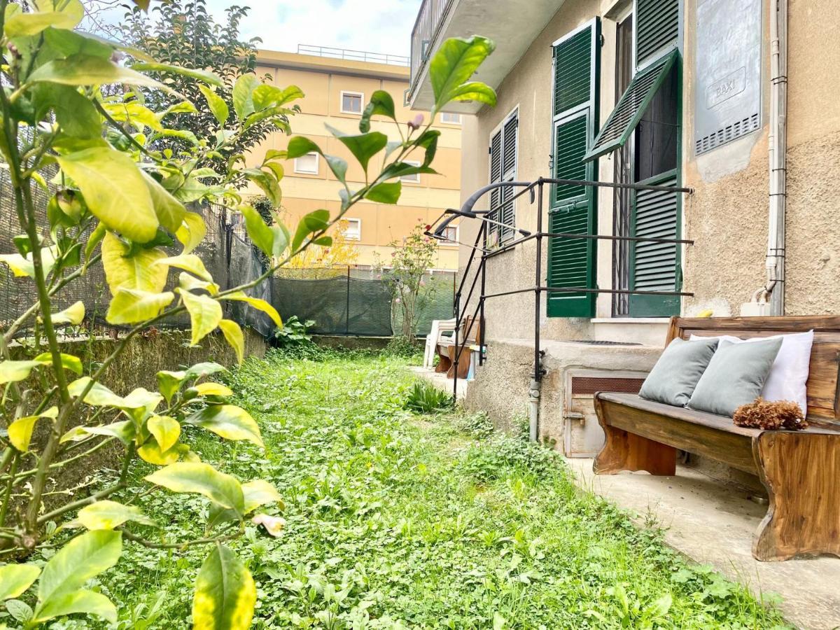 Casaviva-Trilocale Con Giardino E Posteggio A Rapallo Apartment Екстериор снимка